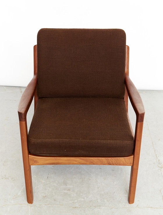 Image 1 of Ole Wanscher Mid-Century Fauteuil "Senator" voor France & Søn