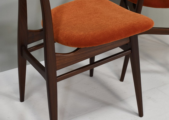 Image 1 of 4x Louis van Teeffelen eetkamerstoelen