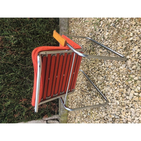 Image 1 of Paar vintage MB Lounge fauteuils van Marcel Breuer voor Knoll