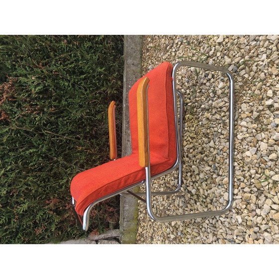 Image 1 of Paar vintage MB Lounge fauteuils van Marcel Breuer voor Knoll