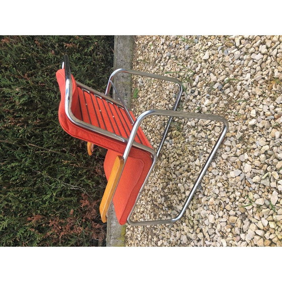 Image 1 of Paar vintage MB Lounge fauteuils van Marcel Breuer voor Knoll