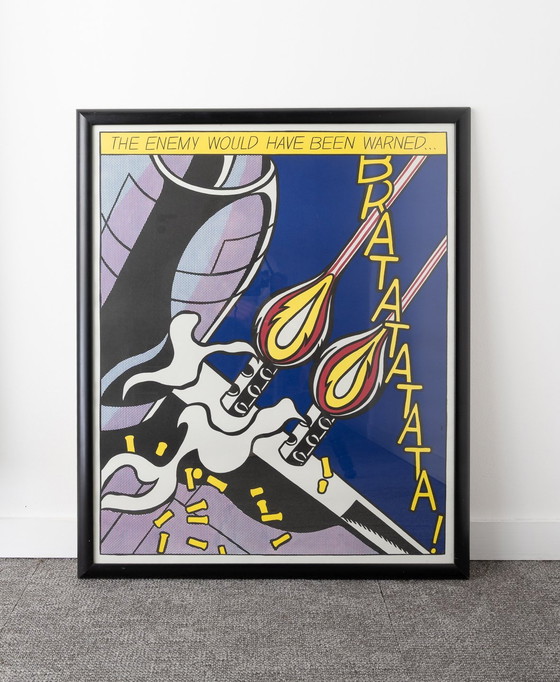 Image 1 of Roy Lichtenstein Print Signed by Artist