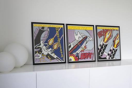 Roy Lichtenstein Print Signed by Artist