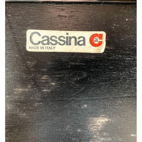 Image 1 of Vintage Soriana leren en metalen sofa van Afra & Tobia Scarpa, Italië 1969