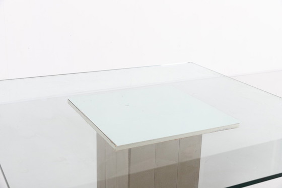 Image 1 of Architectonisch Italiaans design tafel, 1970