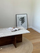 Marble coffee table