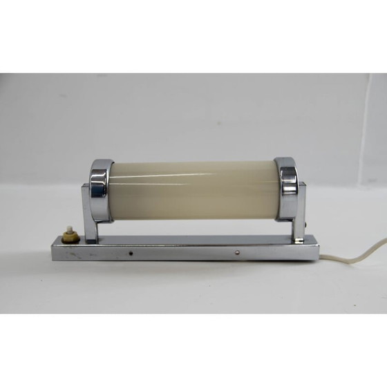 Image 1 of Vintage verchroomde wandlamp, 1930