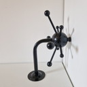 Osvaldo Borsani Vintage Ikea Sputnik Kapstok Zwart