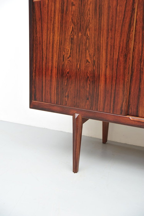 Image 1 of Henry Rosengren Hansen Highboard In Rio Palissander 1950