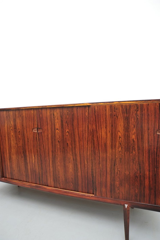 Image 1 of Henry Rosengren Hansen Highboard In Rio Palissander 1950