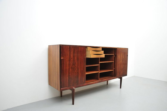 Image 1 of Henry Rosengren Hansen Highboard In Rio Palissander 1950