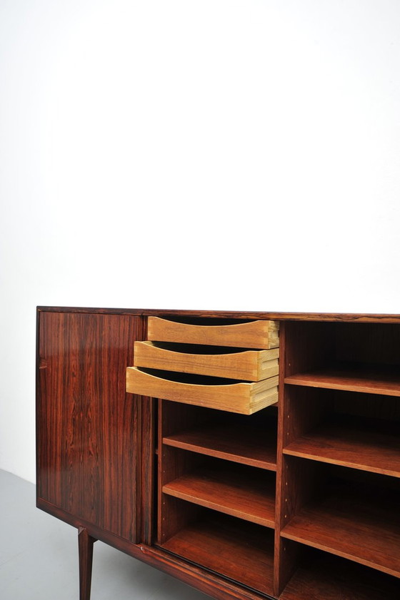 Image 1 of Henry Rosengren Hansen Highboard In Rio Palissander 1950