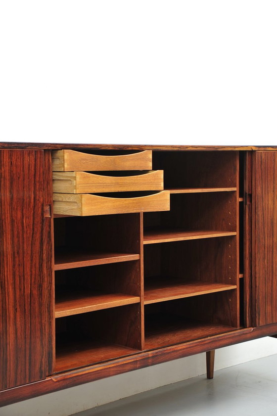 Image 1 of Henry Rosengren Hansen Highboard In Rio Palissander 1950