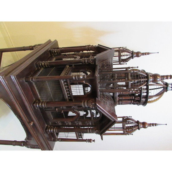 Image 1 of Vintage vogelkooi door Maitland Smith