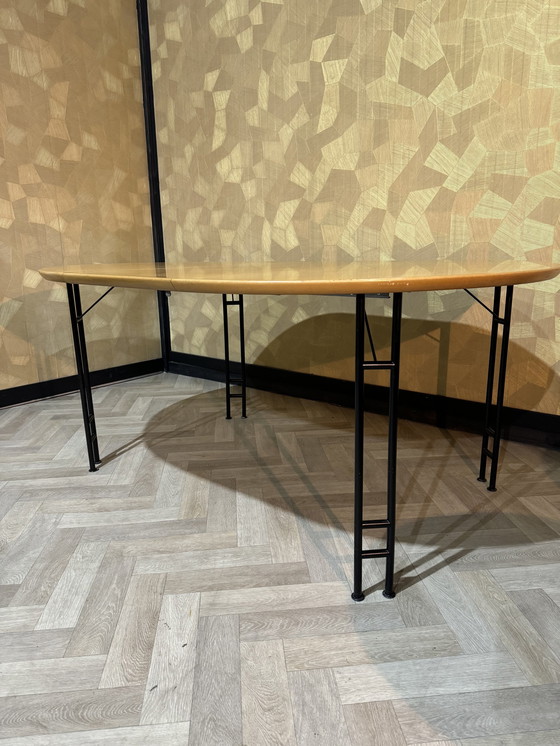 Image 1 of Uitschuifbare Design Tafel Jaren 80