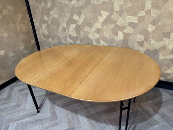 Image 1 of Uitschuifbare Design Tafel Jaren 80