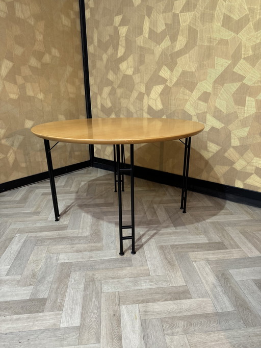 Uitschuifbare Design Tafel Jaren 80