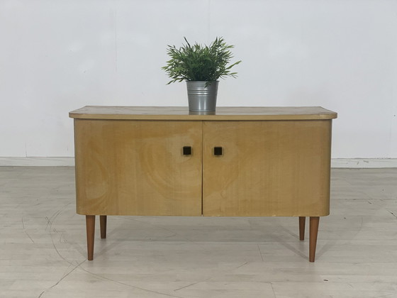 Image 1 of 60s ladekast dressoir kast lowboard vintage dressoir