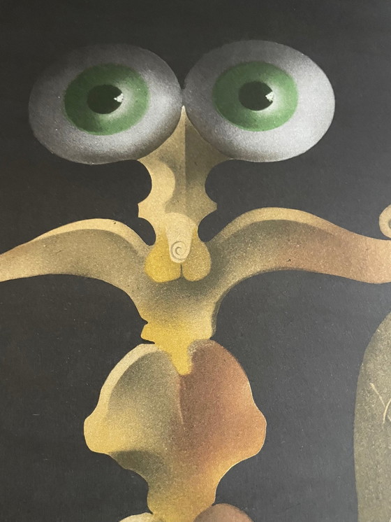 Image 1 of Rene Mulas, De dag van de sprinkhaan, 1976, originele poster: Donald Sutherland, Karen Black, Burgess Meredith