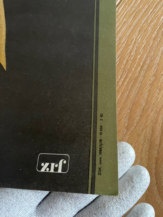 Image 1 of Rene Mulas, De dag van de sprinkhaan, 1976, originele poster: Donald Sutherland, Karen Black, Burgess Meredith