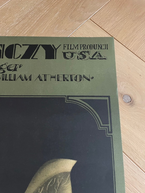 Image 1 of Rene Mulas, De dag van de sprinkhaan, 1976, originele poster: Donald Sutherland, Karen Black, Burgess Meredith