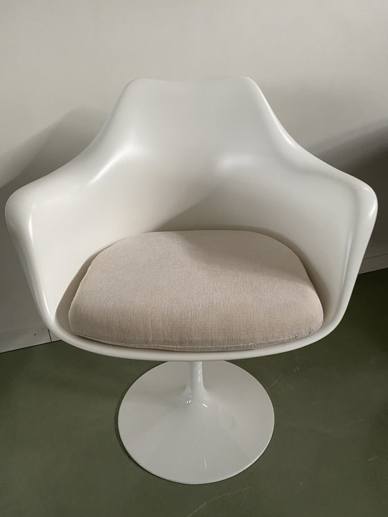 Image 1 of Vervangend Kussen Tulip Armchair - Creme kleur