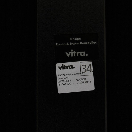 Image 1 of Vintage 3-zitsbank "Alcove Xtra High" van verchroomde stalen buis door Ronan en Erwan Bouroullec voor Vitra, 2000