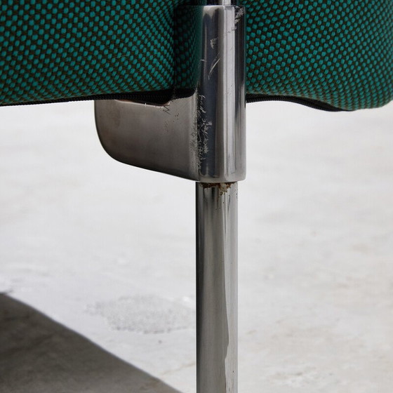 Image 1 of Vintage 3-zitsbank "Alcove Xtra High" van verchroomde stalen buis door Ronan en Erwan Bouroullec voor Vitra, 2000