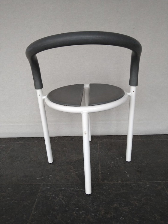 Image 1 of Fritz Hansen - Set Van 3 'Pelikan' Eettafel Stoelen- By Niels Gammelgaard