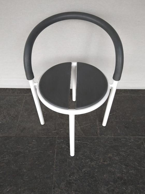 Image 1 of Fritz Hansen - Set Van 3 'Pelikan' Eettafel Stoelen- By Niels Gammelgaard