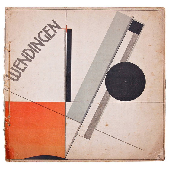 Image 1 of 1921 Wendingen, nummer 11, omslag van El Lissitzky