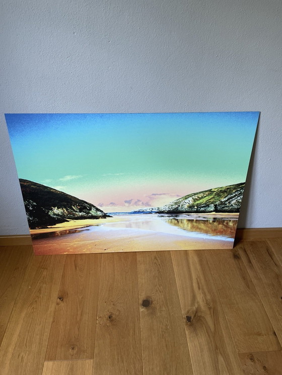 Image 1 of Set van 2 foto's op aluminium dibond "Belle Ile En Mer".