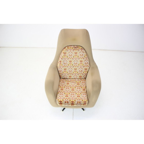 Image 1 of Vintage draaifauteuil, Tsjecho-Slowakije 1970