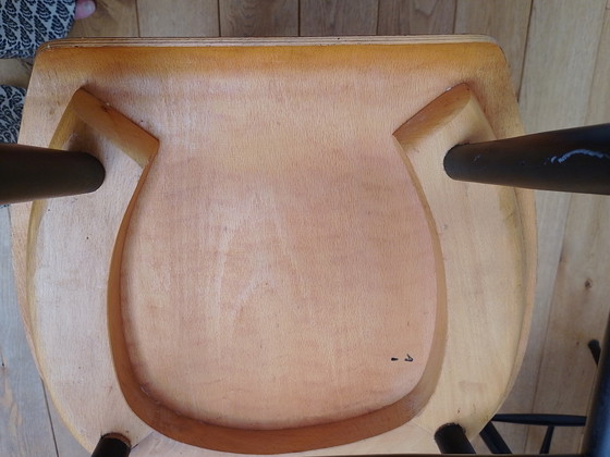 Image 1 of 2x Fanett Stoelen, Model 65T