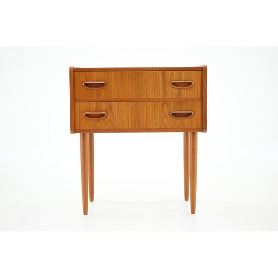 Image 1 of Deense vintage teakhouten ladekast, jaren 1960