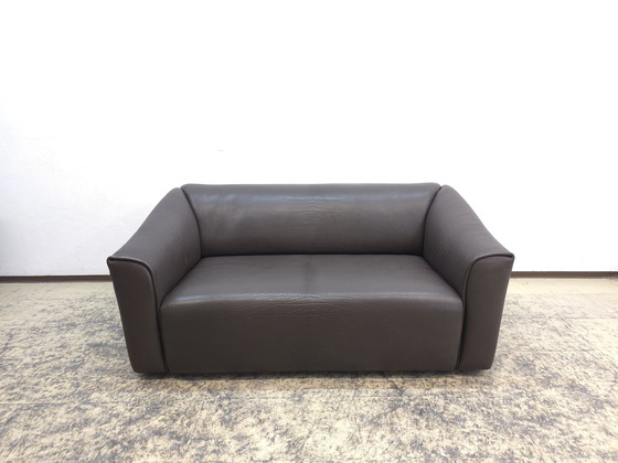 Image 1 of De Sede Ds 47 Designer Sofa Bank Leder Sofa Bruin Desede Tweezitter