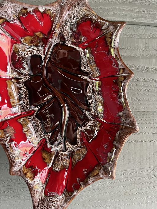 Vintage Vallauris Wand Decoratie Bord