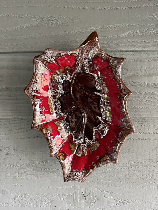 Vintage Vallauris Wand Decoratie Bord