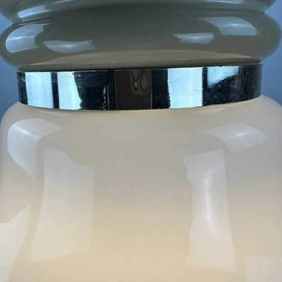 Image 1 of Enrico Tronconi hanglamp - Grote Italiaanse glazen druppel, 1960