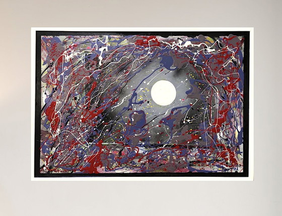 Image 1 of Ole Masur - Mystic Moon - With Poem