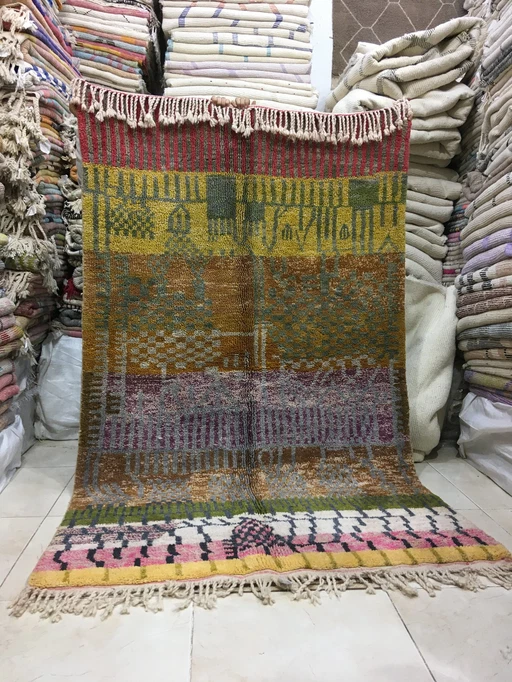 Beni Ouarain Marokkaans Berber Vloerkleed 2m61 x 1m56