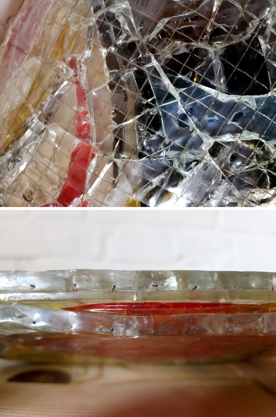 Image 1 of Van Tetterode Amsterdam Glazen Wandlamp