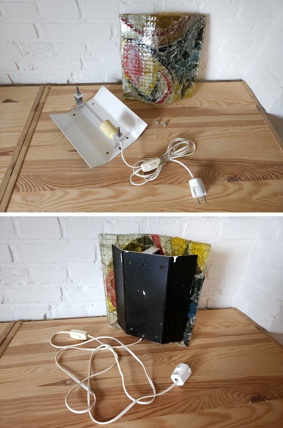 Image 1 of Van Tetterode Amsterdam Glazen Wandlamp