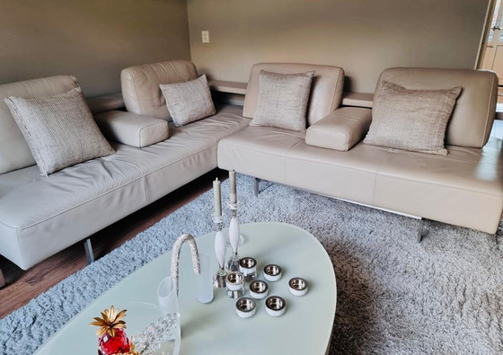 Image 1 of Exclusieve Rolf Benz Dono Hoekbank | Doville Beige