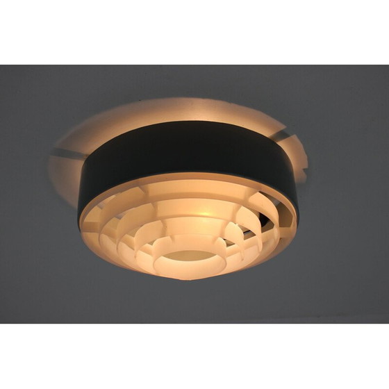 Image 1 of Vintage plafondlamp met inbouwbevestiging, Tsjecho-Slowakije 1970