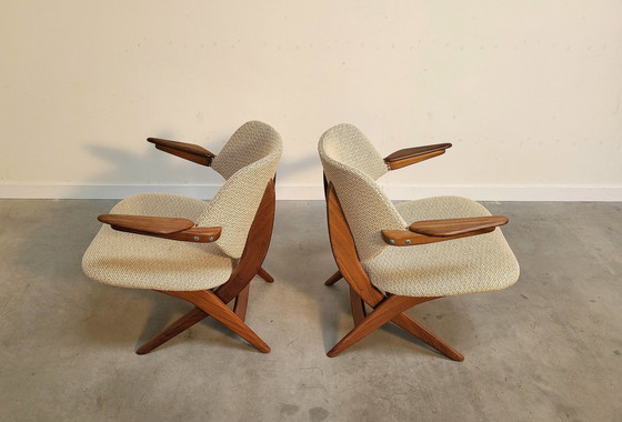 Image 1 of Set Vintage Pelican Chairs, Louis Van Teeffelen