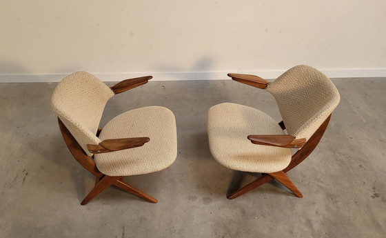 Image 1 of Set Vintage Pelican Chairs, Louis Van Teeffelen