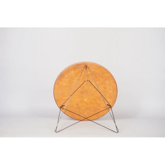 Image 1 of Vintage houten en metalen salontafel voor Achitect Furniture, Duitsland 1989