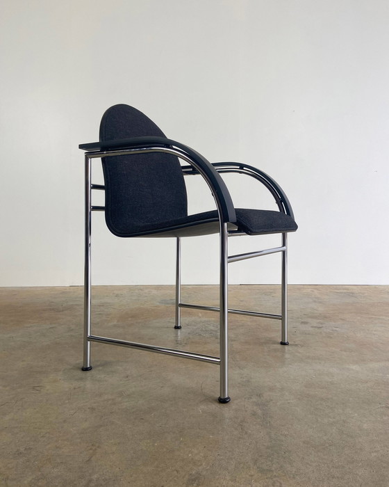 Image 1 of 6X Arco Bk Eetkamerstoelen
