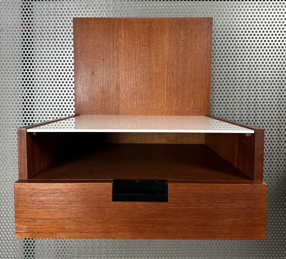 Image 1 of 2X Vintage Pastoe Nachtkastje + Toiletjastje - Cees Braakman